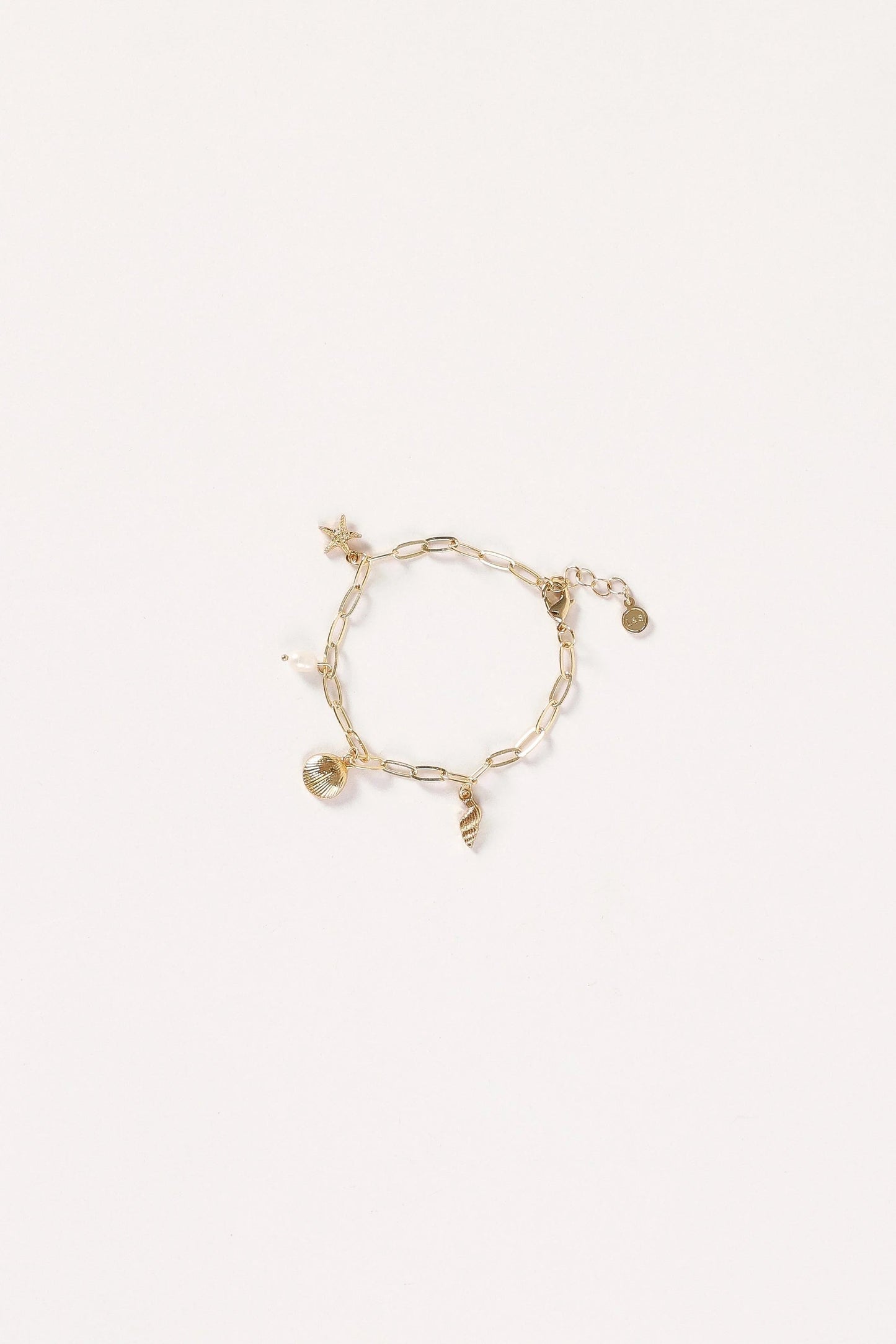 Alice Multi-Charm Link Bracelet