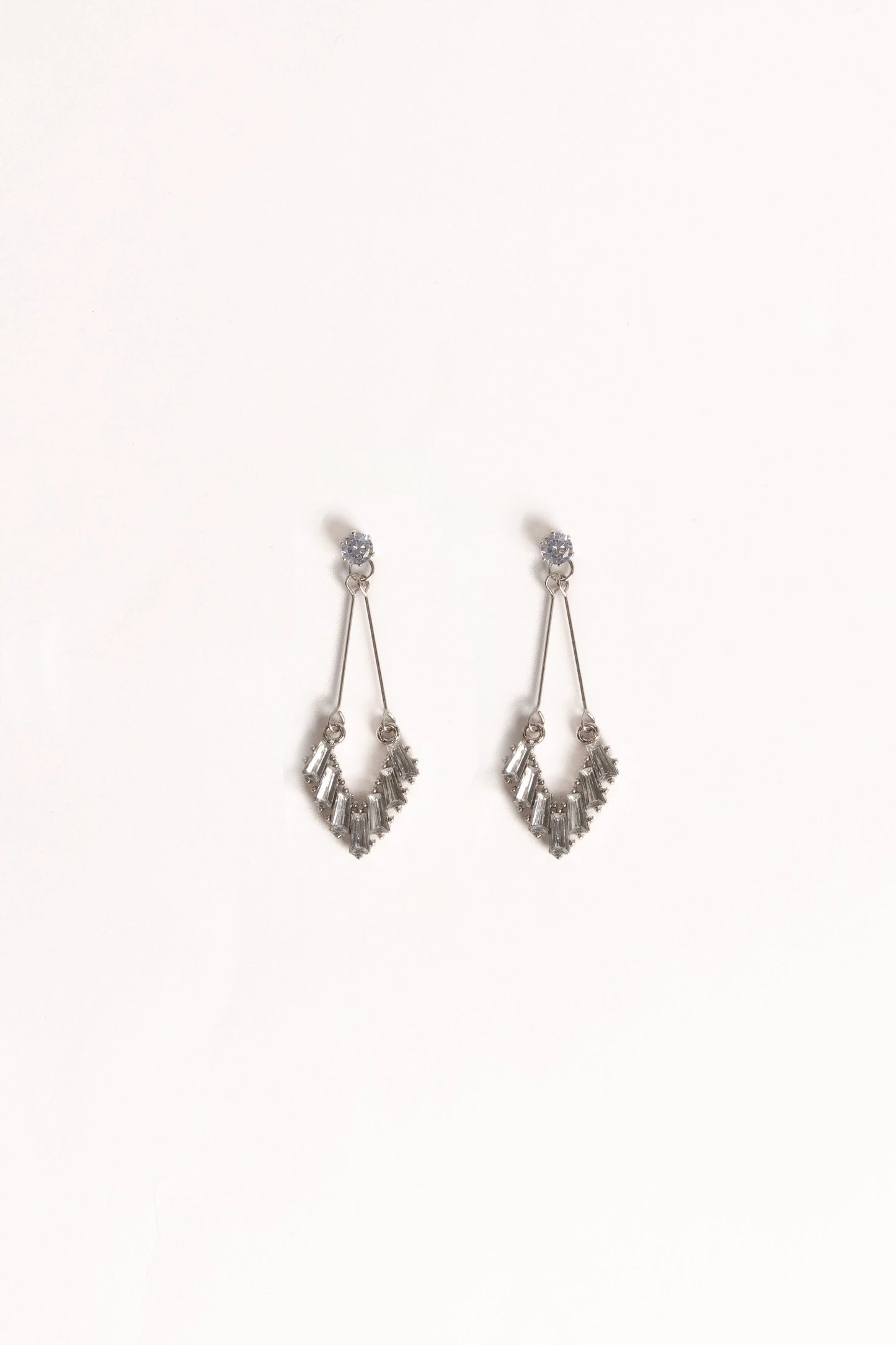 Crystal Drop Dangle Earrings