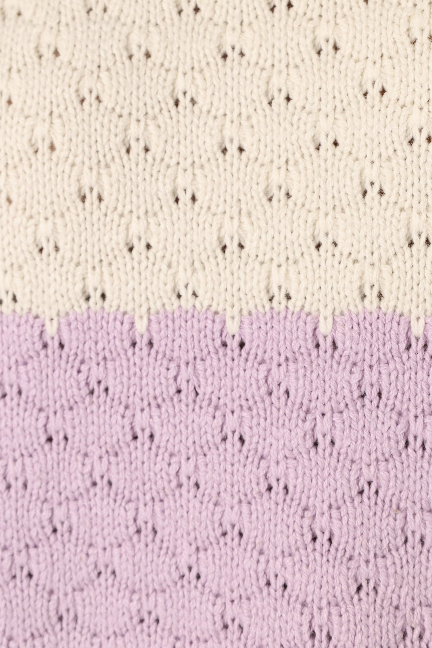 Dani Multi-Stripe Mock-Neck Knit Sweater