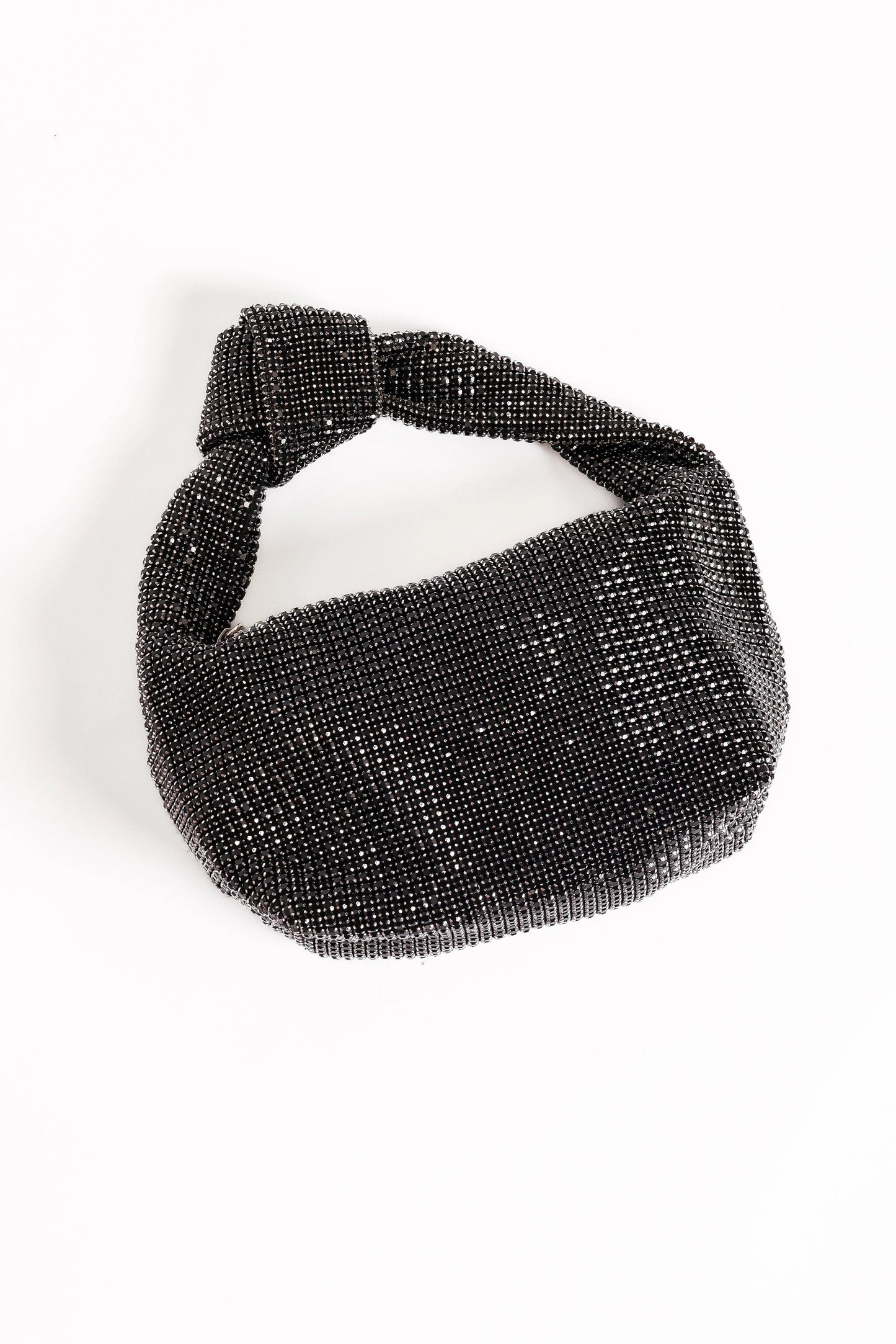 Knot-Handle Embellished Bag