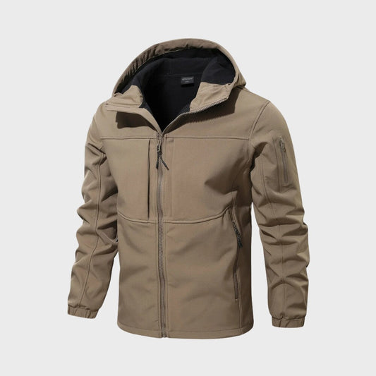 Men’s Zip-Up Hooded Jacket