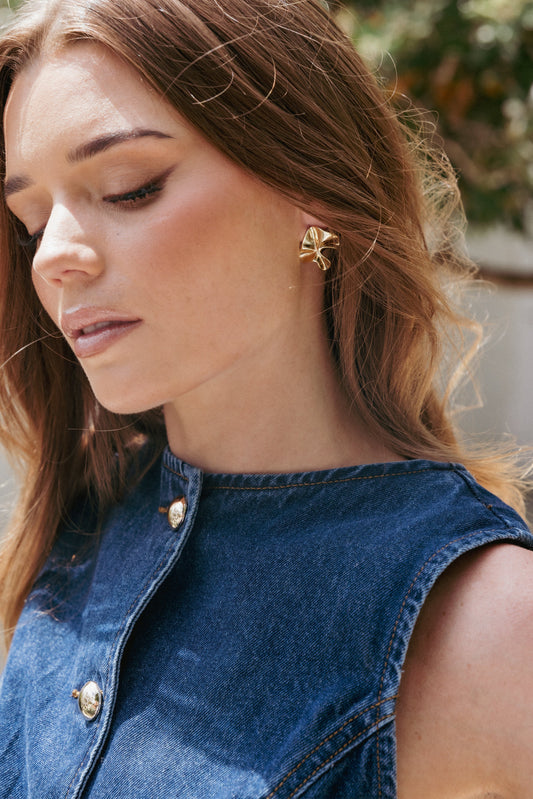 Molten Stud Earrings