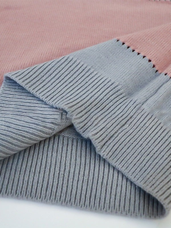 Women’s Leopard-Stripe Knit Sweater